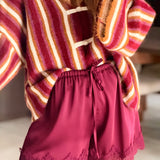 Short Jacob Bordeaux
