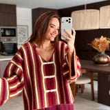 Gilet Morgan Bordeaux
