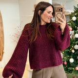 Pull Gustave Aubergine