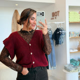 Gilet Cyrus Bordeaux