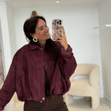 Veste Alma Bordeaux