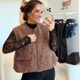Veste Marion Taupe
