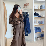 Robe Eve Marron