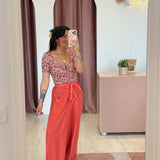Pantalon Arlo Terracotta
