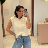 Pull Elio Ecru