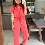 Combinaison Pauline Corail