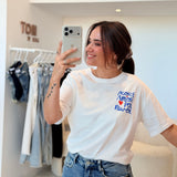 T-shirt More amor Bleu
