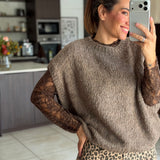 Pull Mathieu Taupe