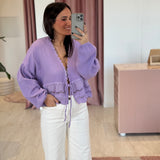 Blouse Louise Mauve