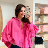 Chemisier Elias Fuchsia