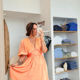 Robe Courte By KOKA Orange