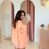 Chemisier Gaspard Orange