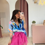 Jupe Coralie Fuchsia