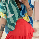 Jupe-Short Héloise Corail