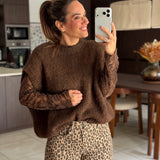 Pull Mathieu Marron
