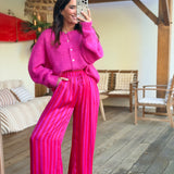 Pantalon Sean Fuchsia