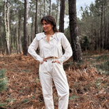 Pantalon Valérian Ecru