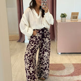 Pantalon Clara Prune