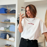 T-shirt Red flag