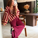 Pantalon Stan Bordeaux