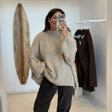 Pull Henri Taupe