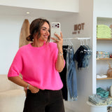 Pull Eloan By KOKA Rose fluo