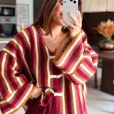 Gilet Morgan Bordeaux