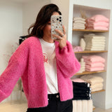 Gilet Paolo Fuchsia