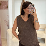 Pull Enola Marron