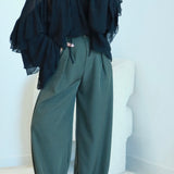 Pantalon Léo Kaki