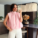 Blouse Zoé Rose layette