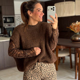 Pull Mathieu Marron