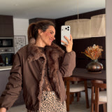 Manteau Elias Marron