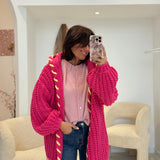 Gilet Clément Fuchsia