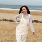 Salopette Solan Blanche