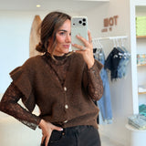 Gilet Cyrus Marron