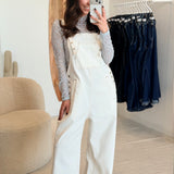 Salopette Solan Blanche