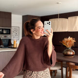Pull Bastien Marron