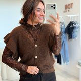 Gilet Cyrus Marron