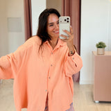 Chemisier Gaspard Orange