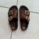 Mules Nell Marron