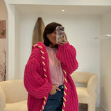 Gilet Clément Fuchsia