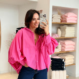 Chemisier Elias Fuchsia