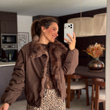 Manteau Elias Marron