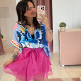 Jupe Coralie Fuchsia