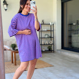 Robe Mary Bleu marine
