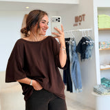 T-shirt Arlo By KOKA Marron