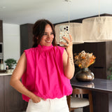 Blouse Zoé Fuchsia