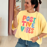 T-shirt Positive vibes