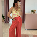 Pantalon Arlo Terracotta